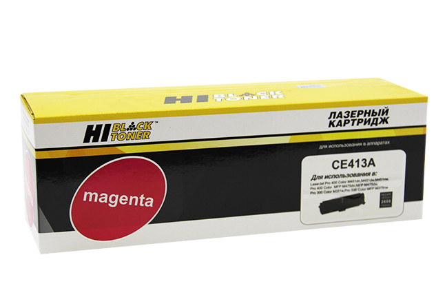 Картридж Hi-Black (HB-CE413A) для HP CLJ Pro300 Color M351/M375/Pro400 M451/M475, M, 2,6K (Hi-Black)