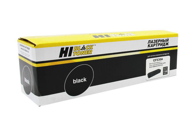 Картридж Hi-Black (HB-CF530A) для HP CLJ Pro M154A/M180n/M181fw, Bk, 1,1K (Hi-Black)