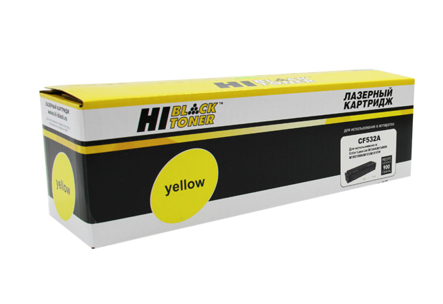 Картридж Hi-Black (HB-CF532A) для HP CLJ Pro M154A/M180n/M181fw, Y, 0,9K (Hi-Black)