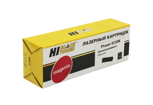 Тонер-картридж Hi-Black (HB-106R01336/106R01332) для Xerox Phaser 6125, Восстанов., M, 1K (Hi-Black)