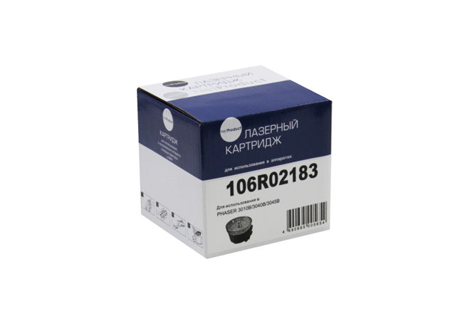 Тонер-картридж NetProduct (N-106R02183) для Xerox Phaser 3010/3040/WC 3045B/3045NI, 2,3K (NetProduct)