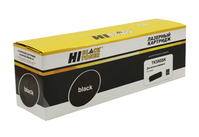 Тонер-картридж Hi-Black (HB-TK-580Bk) для Kyocera FS-C5150DN/ECOSYS P6021, Bk, 3,5K (Hi-Black)