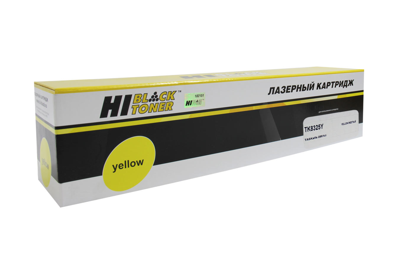 Тонер-картридж Hi-Black (HB-TK-8325Y) для Kyocera TASKalfa 2551ci, Y, 12K (Hi-Black)