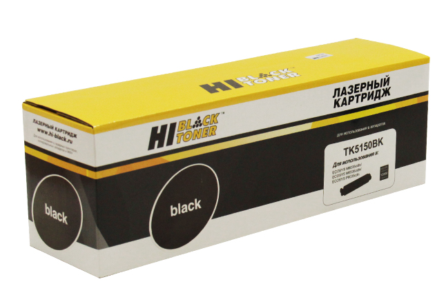 Тонер-картридж Hi-Black (HB-TK-5150Bk) для Kyocera ECOSYS M6535cidn/P6035, Bk, 12K (Hi-Black)