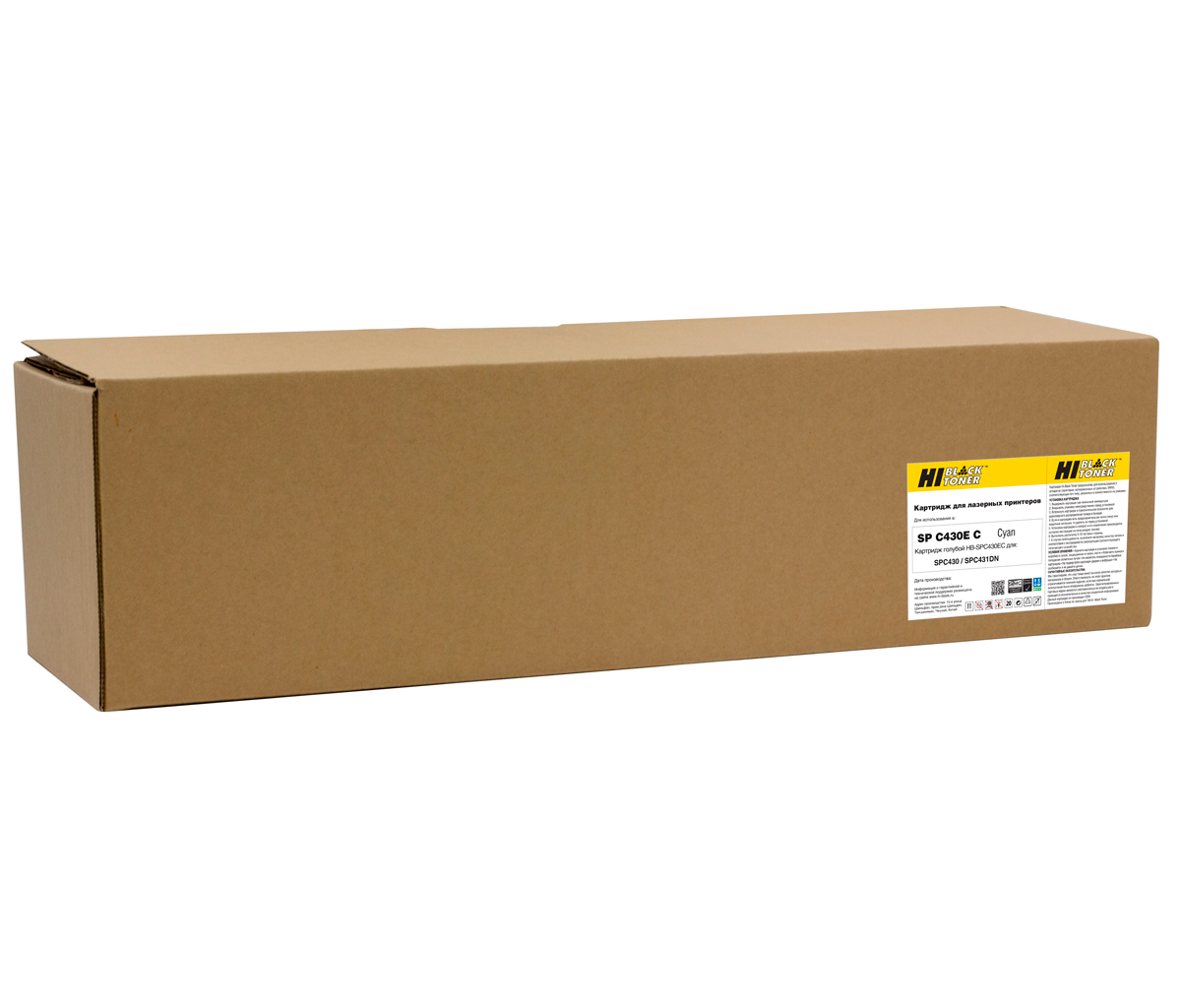 Тонер-картридж Hi-Black (HB-Type SPC430E C) для Ricoh SPC430DN/C431DN/C440DN, C, 21K (Hi-Black)