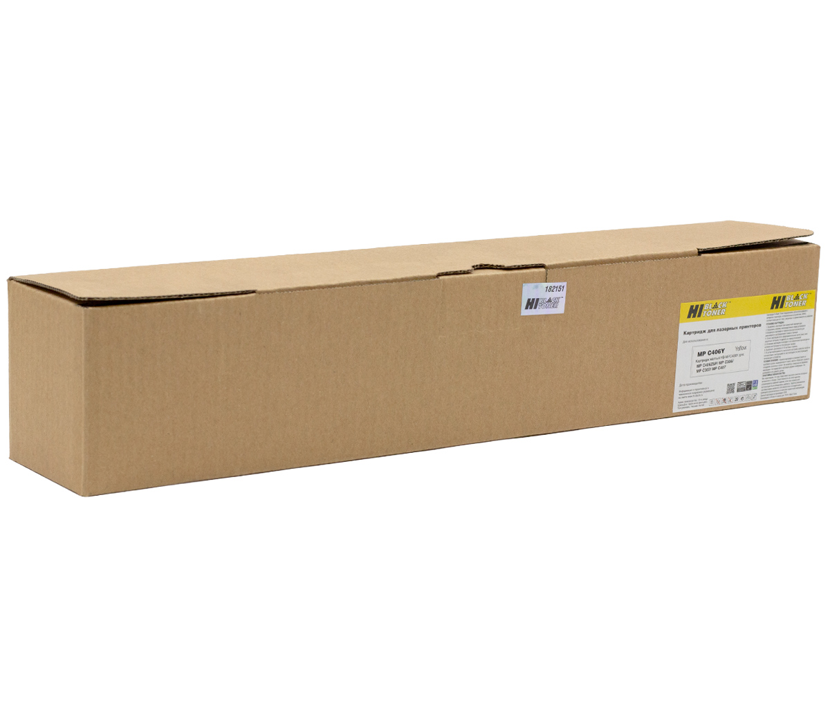Тонер-картридж Hi-Black (HB-MPC406Y) для Ricoh Aficio MPC306/306ZSP/307SP/307SPF/406ZSPF, Y, 6K (Hi-Black)