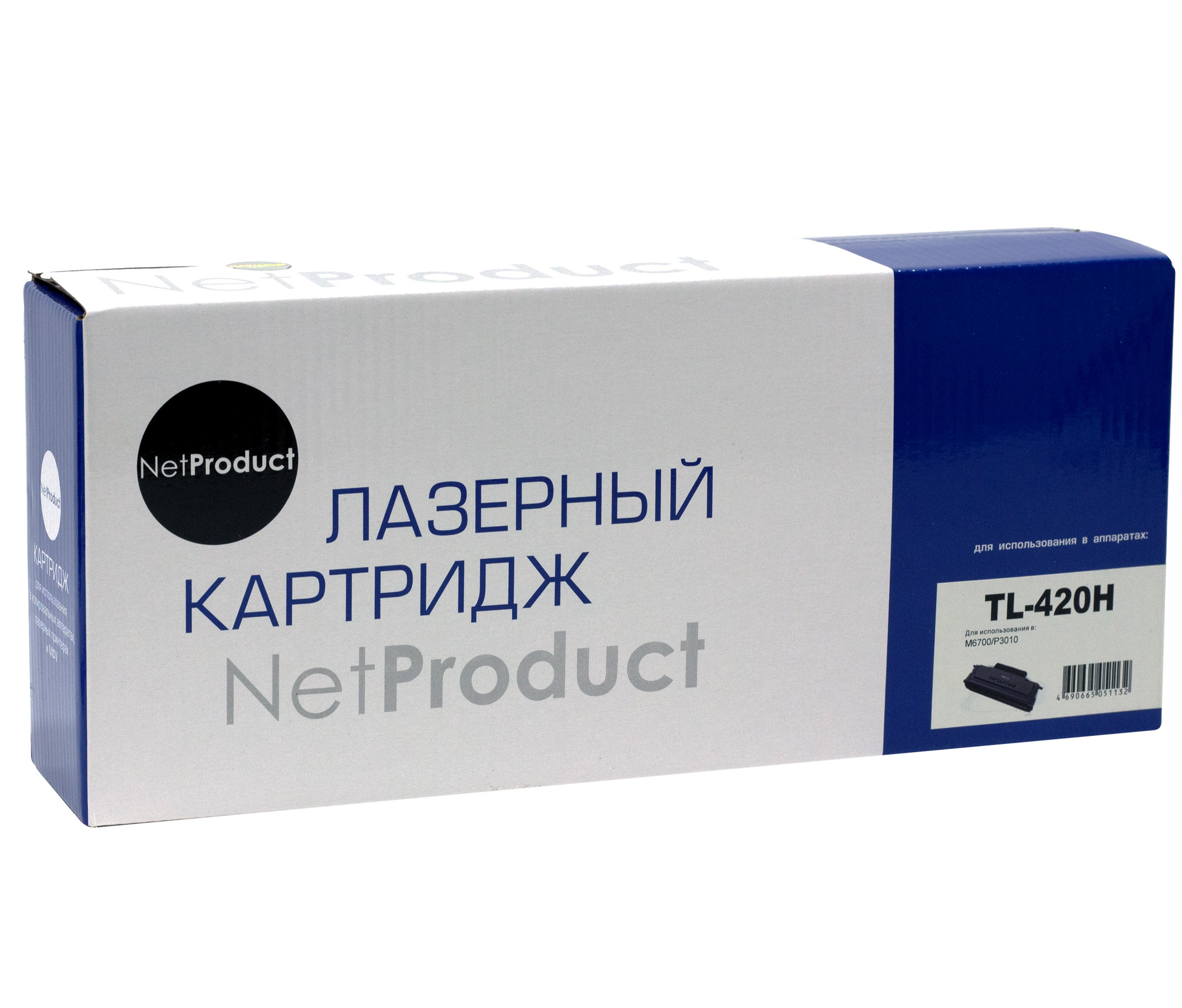 Тонер-картридж NetProduct (N-TL-420H) для Pantum M6700/P3010, 3K (NetProduct)