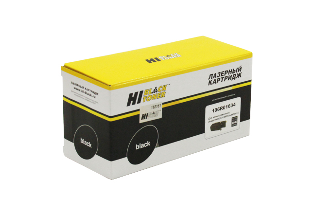 Тонер-картридж Hi-Black (HB-106R01634) для Xerox Phaser 6000/6010/WC6015, Bk, 2K (Hi-Black)