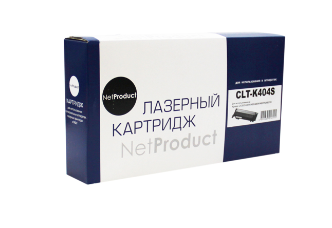 Тонер-картридж NetProduct (N-CLT-K404S) для Samsung Xpress C430/C430W/480/W/FN, Bk, 1,5K (NetProduct)