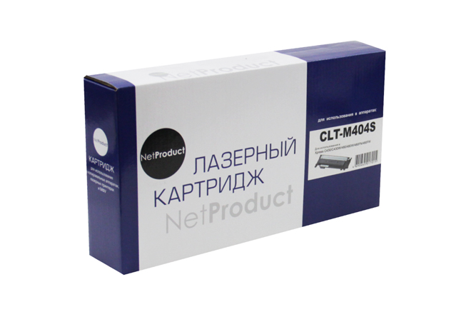 Тонер-картридж NetProduct (N-CLT-M404S) для Samsung Xpress C430/C430W/480/W/FN, M, 1K (NetProduct)