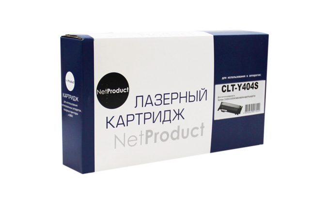 Тонер-картридж NetProduct (N-CLT-Y404S) для Samsung Xpress C430/C430W/480/W/FN, Y ,1K (NetProduct)
