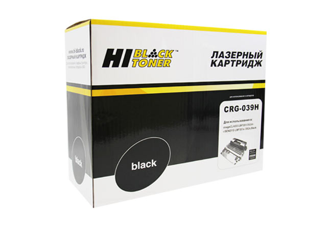 Картридж Hi-Black (HB-№039H) для Canon i-SENSYS LBP-351x/352x, 25K (Hi-Black)