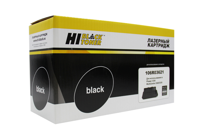 Тонер-картридж Hi-Black (HB-106R03621) для Xerox Phaser 3330/WC 3335/3345, 8,5K (Hi-Black)