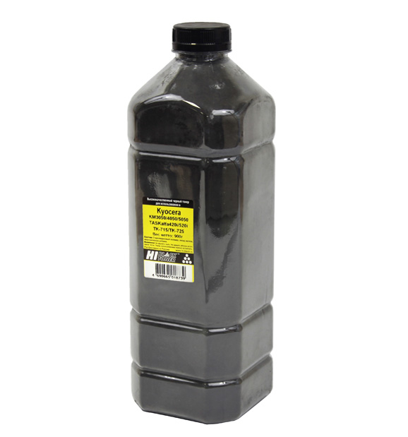 Тонер Hi-Black для Kyocera KM-3050/4050/5050/TASKalfa420i (TK-715/TK-725) Bk,900г,канистра (Hi-Black)
