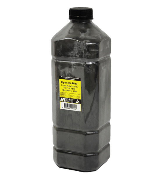Тонер Hi-Black для Kyocera FS-9130dn/9530dn (TK-710), Bk, 600 г, канистра (Hi-Black)