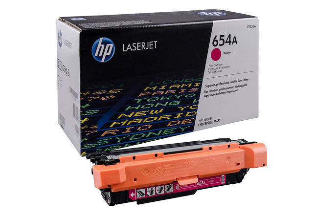 Картридж HP CLJ M651n/651dn/651xh (O) №654A, CF333A, M, 15K (Original)