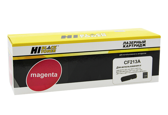 Картридж Hi-Black (HB-CF213A) для HP CLJ Pro 200 M251/MFPM276, №131A, M, 1,8K (Hi-Black)