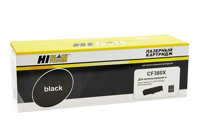 Картридж Hi-Black (HB-CF380X) для HP CLJ Pro MFP M476dn/dw/nw, №312X, Bk, 4,4K (Hi-Black)