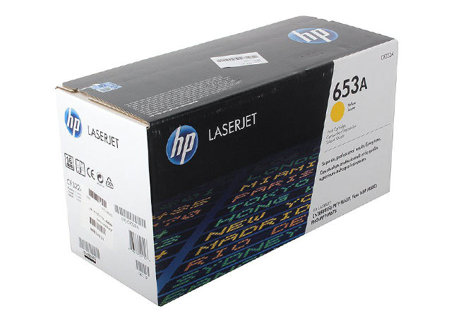 Картридж HP CLJ Enterprise M680n/M680dn/M680xh (O) № 653A, CF322A, Y, 16K (Original)
