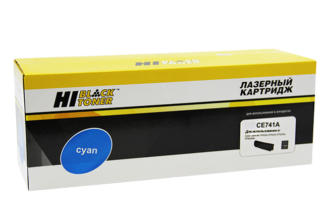 Картридж Hi-Black (HB-CE741A) для HP CLJ CP5220/5225/5225n/5225dn, C, 7,3K (Hi-Black)