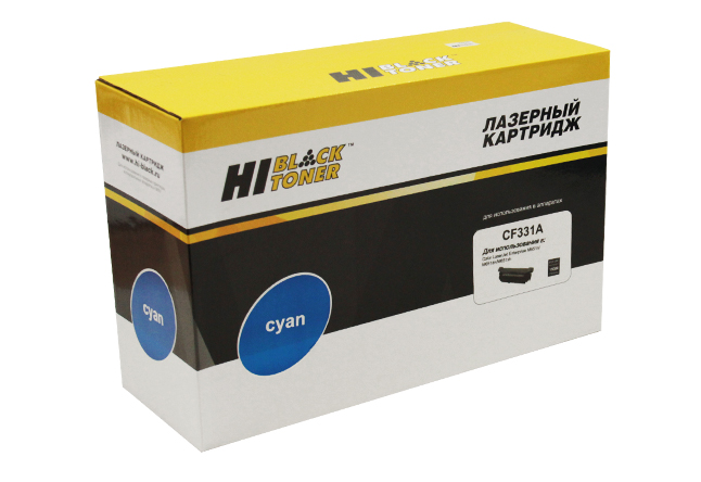 Картридж Hi-Black (HB-CF331A) для HP CLJ M651n/651dn/651xh, №654A, Восстанов., C, 15K (Hi-Black)