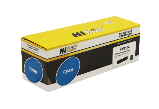 Тонер-картридж Hi-Black (HB-CF351A) для HP CLJ Pro MFP M176N/M177FW, C, 1K (Hi-Black)