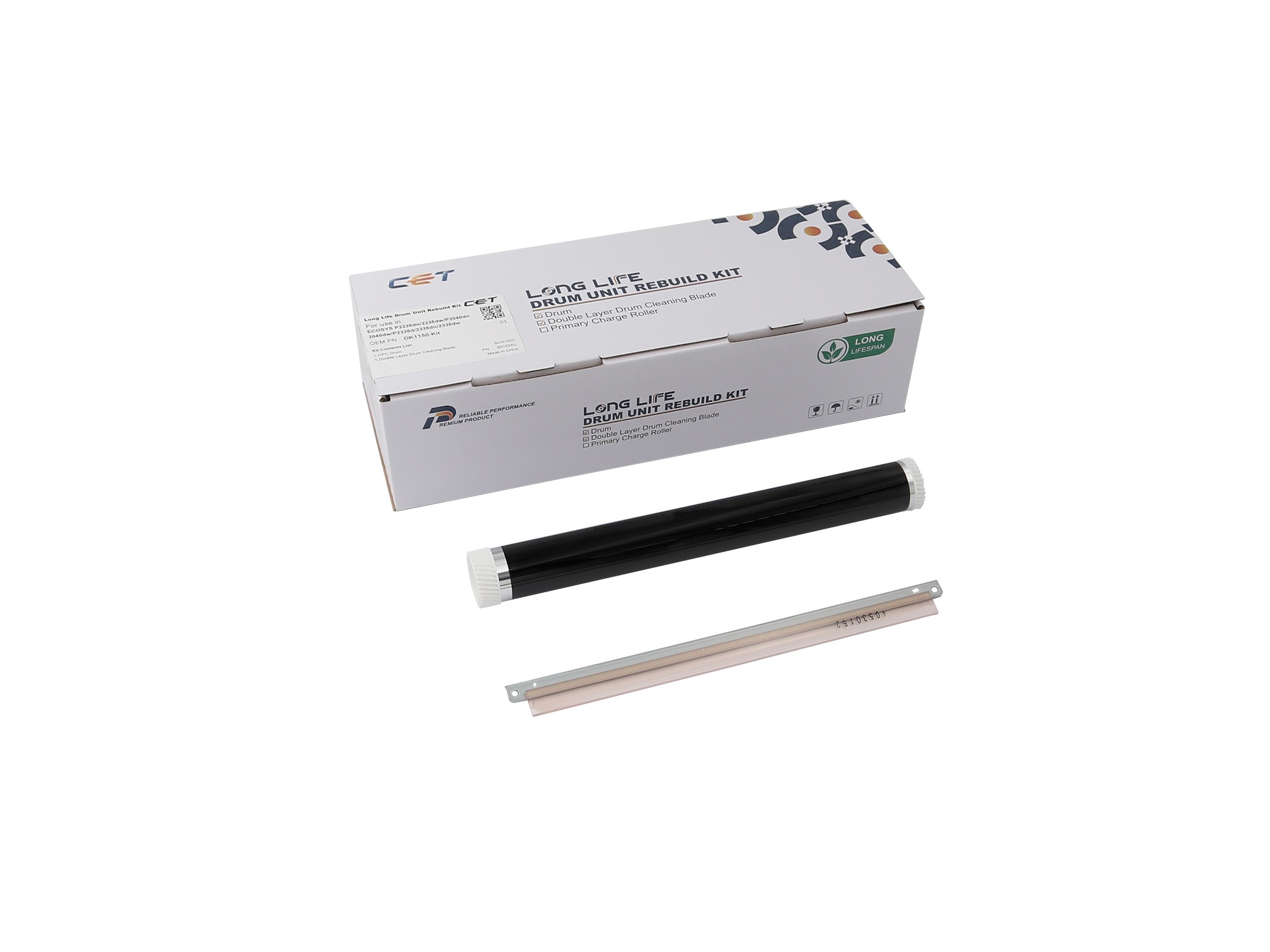 Комплект восстановления драм-юнита (CET) Kyocera P2235dn/M2040dn (унив.) DK-1150-Drum kit CET501024U (CET)