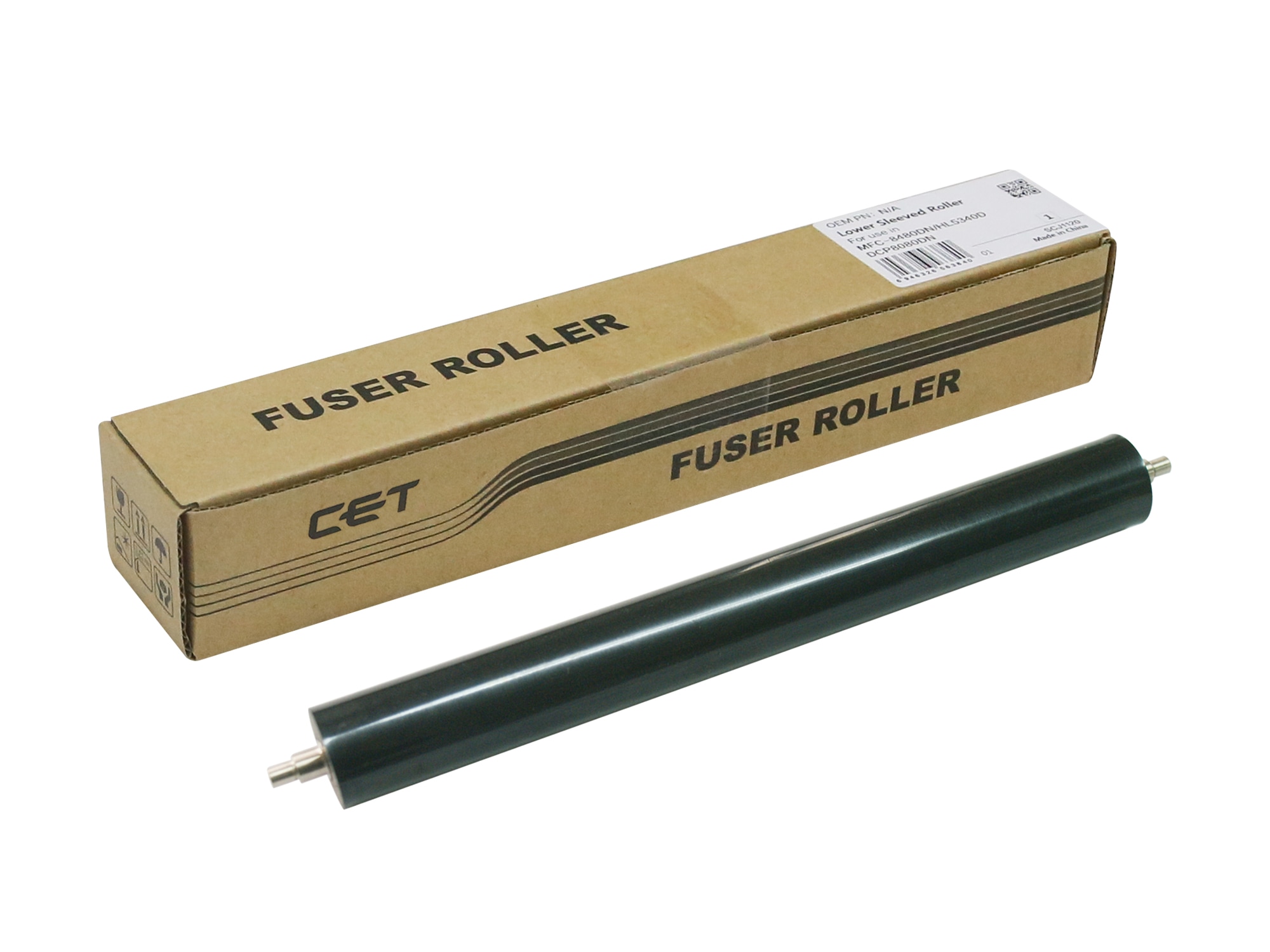 Резиновый вал для BROTHER HL-5340/5370/5350,  DCP-8080 (CET), CET6384 (CET)