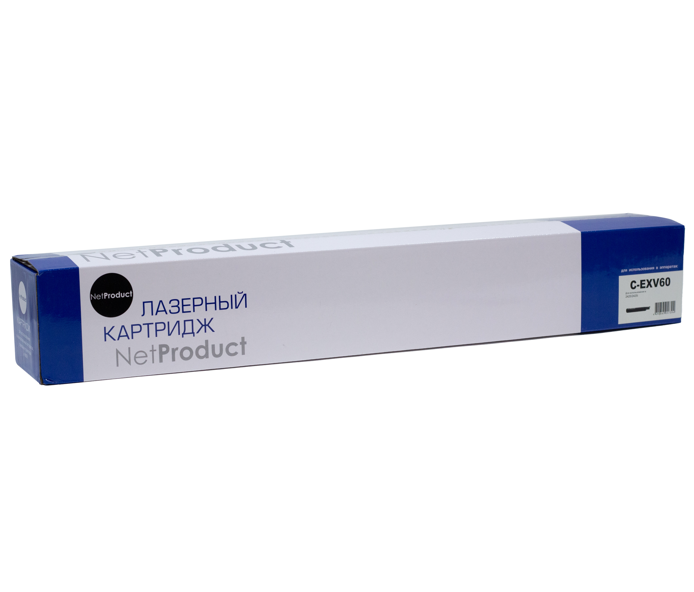 Тонер-картридж NetProduct (N-C-EXV60) для Canon iR-2425/2425i, туба, 10,2K (NetProduct)
